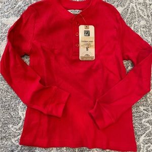 NWT size 5 thermal tee